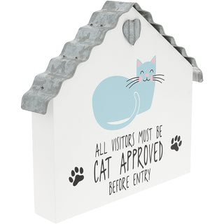 Cat Approved 6" MDF Plaque