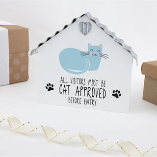 Cat Approved 6" MDF Plaque