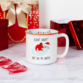 Silent Night 18 oz Mug