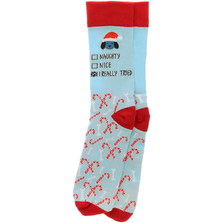 Really Tried Unisex Crew Socks
Size: