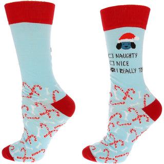 Really Tried Unisex Crew Socks
Size: