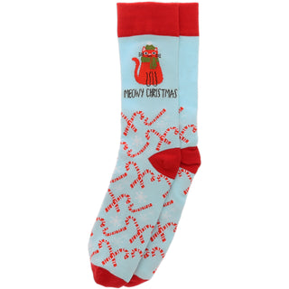 Meowy Christmas Unisex Crew Socks
Size: