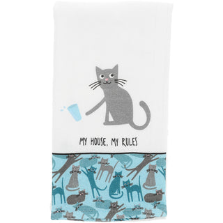 My Rules 100% Cotton Tea Towel