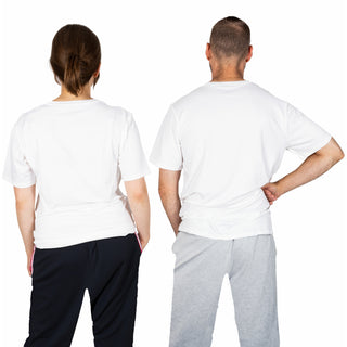 Talk Shit Get Bit Small Unisex White T-Shirt