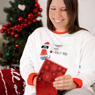 Really Tried Small Unisex White Long Sleeve T-Shirt
