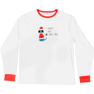Really Tried Small Unisex White Long Sleeve T-Shirt