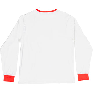 Meowy Christmas Small Unisex White Long Sleeve T-Shirt