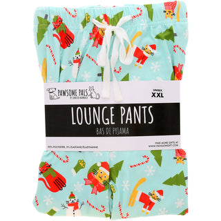 Holiday Cats Small Unisex Lounge Pants