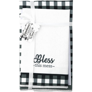 Bless Tea Towel Gift Set
(2 - 19.75" x 27.5")