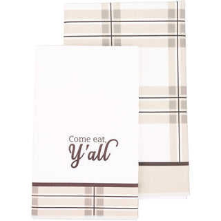 Y'all Tea Towel Gift Set
(2 - 19.75" x 27.5")