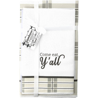 Y'all Tea Towel Gift Set
(2 - 19.75" x 27.5")