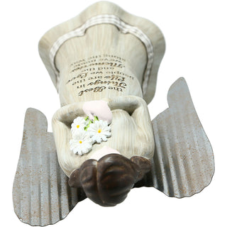 Best Things 9" Angel Holding Flowers