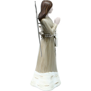 Bless You 4.5" Angel Holding Cross Ornament