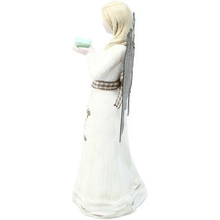 Friendship 4.5" Angel Holding Butterfly Ornament