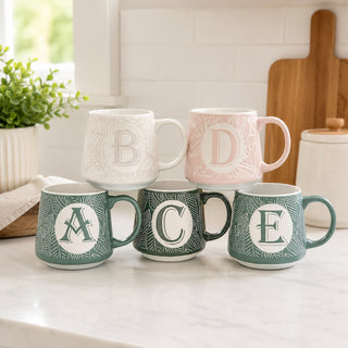 B 12 oz Mug and Sock Set