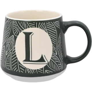 L 12 oz Mug and Sock Set