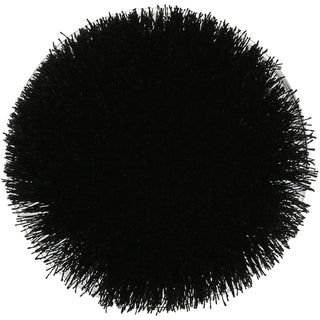 Black 2.75" Pom Pom Lid