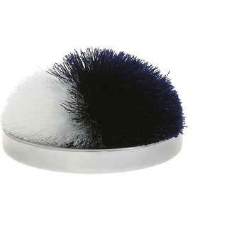 Navy & White 2.75" Pom Pom Lid