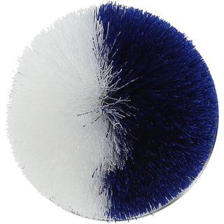 Blue & White 2.75" Pom Pom Lid