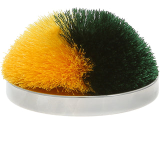 Green & Yellow 2.75" Pom Pom Lid