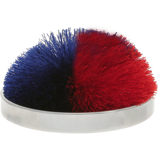 Red & Blue 2.75" Pom Pom Lid