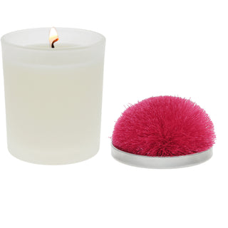 Blank - Hot Pink 5.5 oz - 100% Soy Wax Candle with Pom Pom Lid
Scent: Tranquility