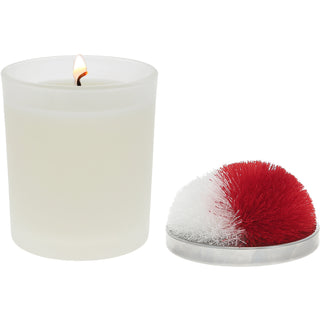 Blank - Red & White 5.5 oz - 100% Soy Wax Candle with Pom Pom Lid
Scent: Tranquility