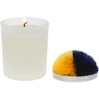 Blank - Blue & Yellow 5.5 oz - 100% Soy Wax Candle with Pom Pom Lid
Scent: Tranquility