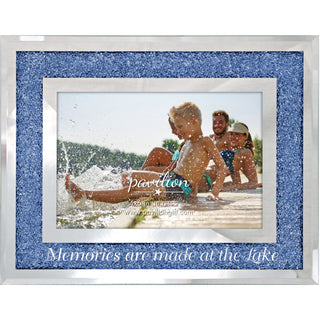 At The Lake 7.25" x 9.25" Frame (Holds 4" x 6" Photo)