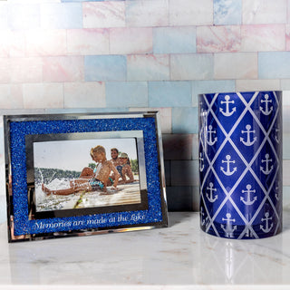 At The Lake 7.25" x 9.25" Frame (Holds 4" x 6" Photo)