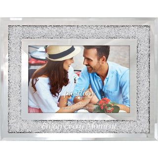 Enjoy Every Moment 7.25" x 9.25" Frame (Holds  4" x 6" Photo)