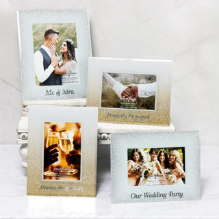 Mr. & Mrs. 8" x 10" Frame (Holds 5"x 7" Photo)