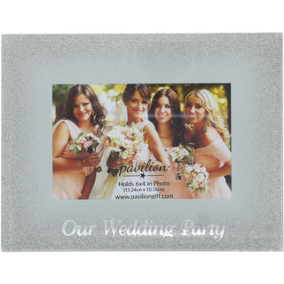 Our Wedding Party 8.75" x 6.75" Frame (Holds 6" x 4" Photo)