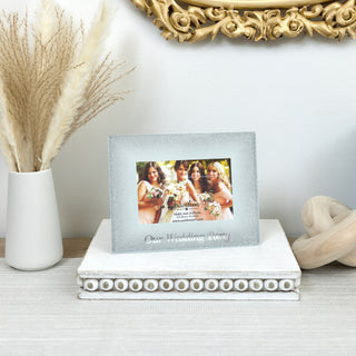 Our Wedding Party 8.75" x 6.75" Frame (Holds 6" x 4" Photo)