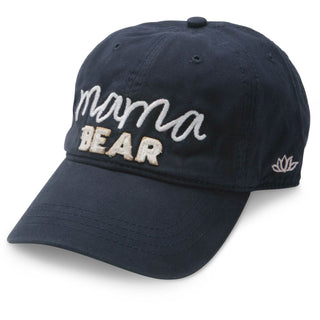 Mama Bear Navy Adjustable Hat