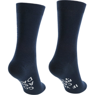 Ask Dad Ladies Cotton Blend Sock