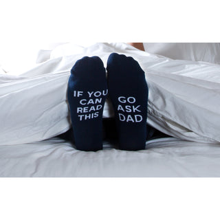 Ask Dad Ladies Cotton Blend Sock