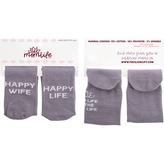 Happy Ladies Cotton Blend Sock