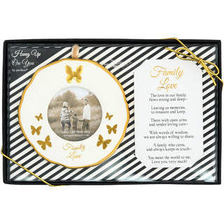 Family Love 4" Photo Frame Ornament