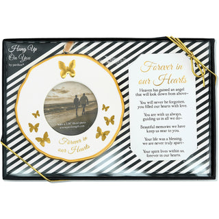 Forever in our Hearts 4" Photo Frame Ornament