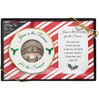 Jesus 4" Photo Frame Ornament