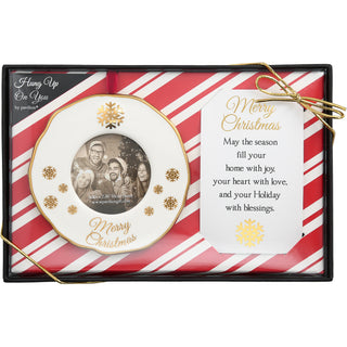 Merry Christmas 4" Photo Frame Ornament