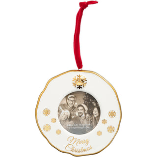 Merry Christmas 4" Photo Frame Ornament