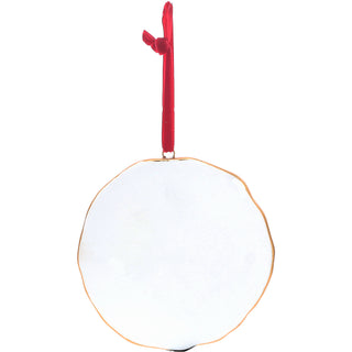 F 4" Monogram Ornament