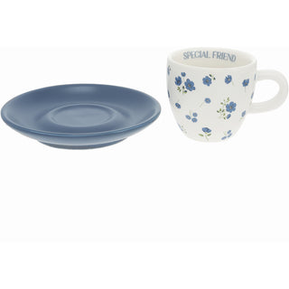 Special Friend 2.5 oz Espresso Cup and Saucer
