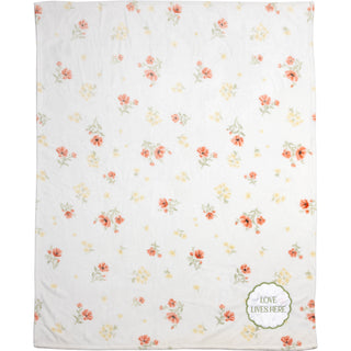 Love Lives Here 50" x 60" Royal Plush Blanket