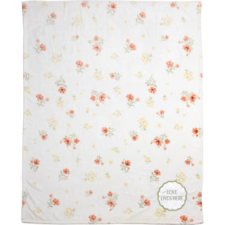 Love Lives Here 50" x 60" Royal Plush Blanket