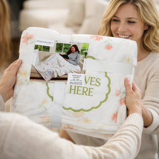 Love Lives Here 50" x 60" Royal Plush Blanket