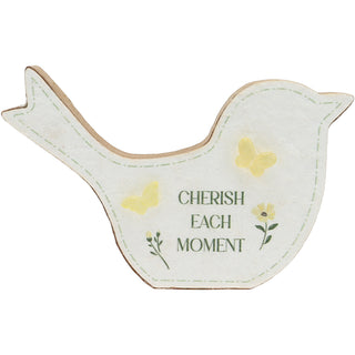 Each Moment 3" MDF Bird Plaque
