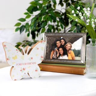 Forever Friends 5" MDF Butterfly Plaque